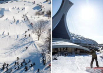 منتزه جديد ومجاني للتزلج على الثلج في مونتريال