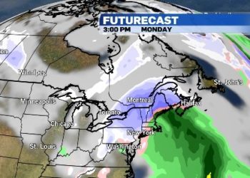 بالتزامن مع عودة التلاميذ إلى المدارس يوم الإثنين ..توقعات بتساقط 20 سم من الثلوج في مونتريال