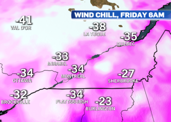 البيئة الكندية تحذر من البرد الشديد في كيبيك مع انخفاض درجات الحرارة إلى مستويات قياسية