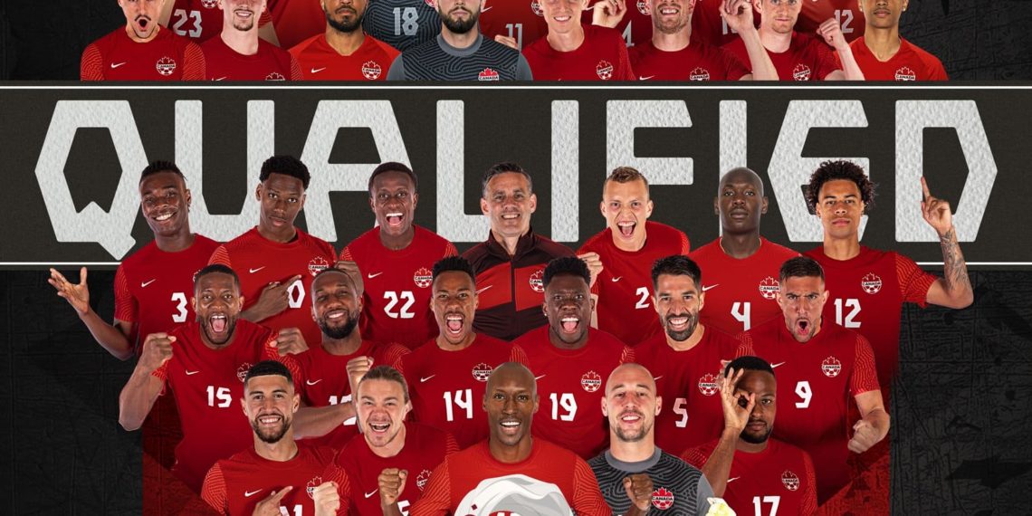 للمرة الأولى منذ 36 عاماً ..كندا تتأهل لنهائيات كأس العالم في قطر