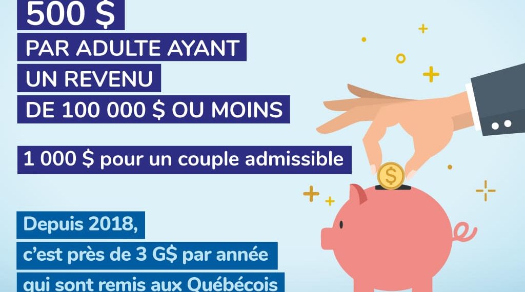 ميزانية كيبيك الجديدة : 500 دولار مساعدة مالية لكل شخص بالغ