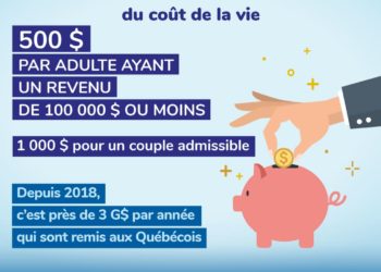 ميزانية كيبيك الجديدة : 500 دولار مساعدة مالية لكل شخص بالغ