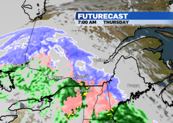 على الرغم من بداية الربيع .. عودة الطقس الشتوي إلى كيبيك