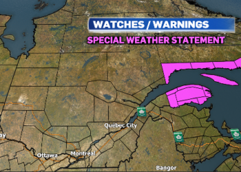 مونتريال وأجزاء من كيبيك على موعد مع عودة الطقس الشتوي يوم الأحد