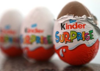 سحب 20 منتجاً جديداً من شوكولا ” كيندر ” بسبب احتمال التلوث بالسالمونيلا