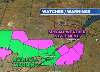 عاصفة ثلجية كبيرة تضرب غرب كندا وتأثيراتها تصل إلى كيبيك و أونتاريو