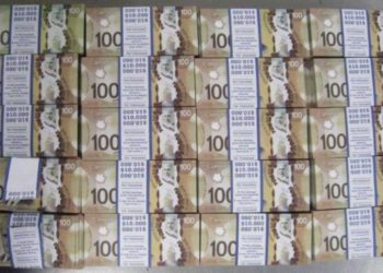 مصادرة مليون دولار من الأوراق النقدية المزورة