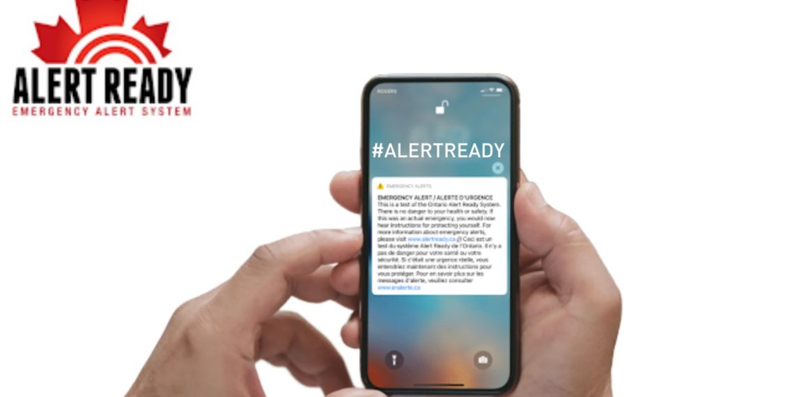 اختبار نظام الإنذار العام لحالات الطوارئ في مقاطعات كندا يوم غد في هذه الأوقات