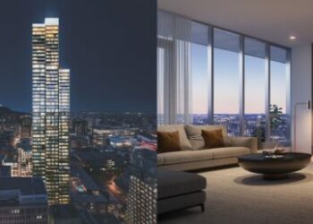 بتكلفة 560 مليون دولار .. نظرة على برج “1 Square Phillips” السكني الفاخر وسط مونتريال(صور )