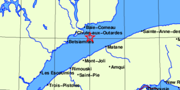 رصد زلزال بقوة 3.5 درجة بالقرب من مدينة “Baie-Comeau”