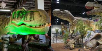 استكشف معرض الديناصورات الأكبر والأكثر واقعية في أمريكا الشمالية