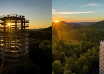 فريد من نوعه في كندا …استكشف هذا المسار الحلزوني الجميل بالقرب من مونتريال