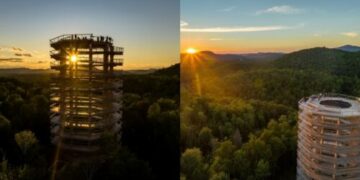 فريد من نوعه في كندا …استكشف هذا المسار الحلزوني الجميل بالقرب من مونتريال