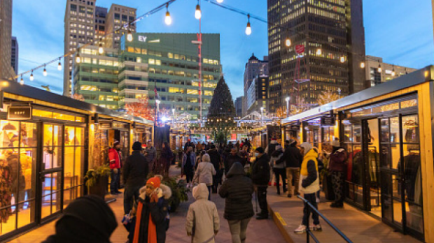 أسواق الشتاء تعود إلى وسط ديترويت ابتداءً من 10 تشرين الثاني/نوفمبر