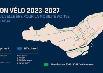 مونتريال تخطط لتوسيع شبكة الطرق وإضافة 200 كم لراكبي الدراجات