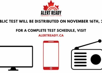 اختبار نظام الإنذار العام لحالات الطوارئ في كندا هذا الأسبوع