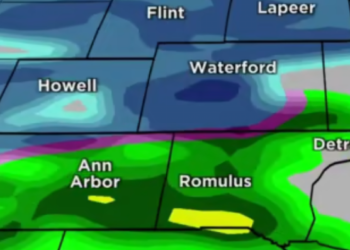 طقس بارد و هطولات مطرية قادمة في توقعات طقس مترو ديترويت للأسبوع الحالي