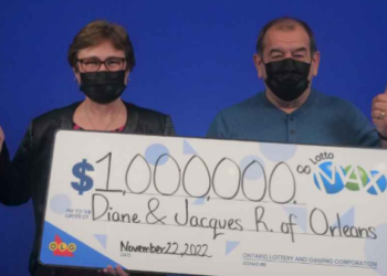 زوجان من أوتاوا يربحان مليون دولار في يانصيب Lotto Max