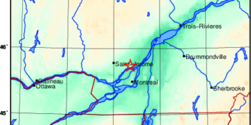 هزة أرضية تضرب منطقة شمال مونتريال ليلة الاثنين
