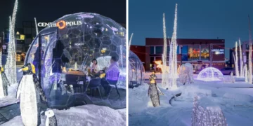 لافال : تناول العشاء في مكان ساحر في الهواء الطلق هذا الشتاء