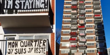 المستأجرون في مجمع Le Plateau السكني يحتجون على عمليات التجديد التي أثرت على ما يزيد عن 100 شخص