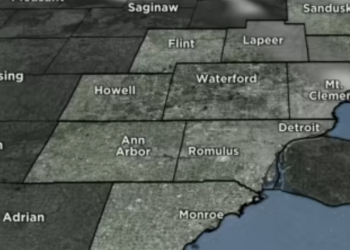 خميس بارد مع عطلة نهاية أسبوع ممطرة و عاصفة في مترو ديترويت