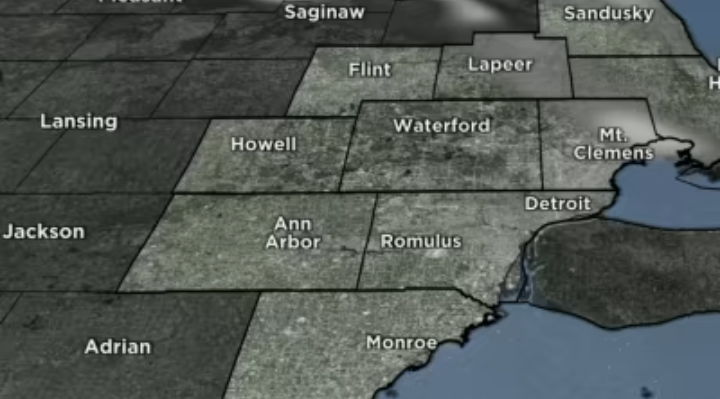 خميس بارد مع عطلة نهاية أسبوع ممطرة و عاصفة في مترو ديترويت