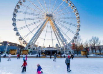 حلبة التزلج الشهيرة في ميناء مونتريال القديم تفتح أبوابها أمام الزوار اعتباراً من الغد