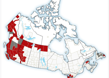 كندا تضم 13 مكاناً من أبرد الأماكن على وجه الأرض حالياً