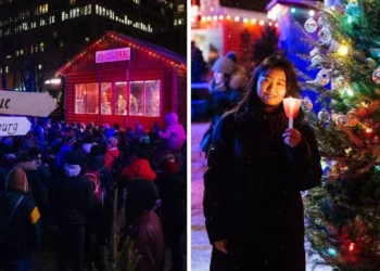 استكشف قرية عيد الميلاد في مونتريال مع العديد من الفعاليات و الحفلات الموسيقية المجانية