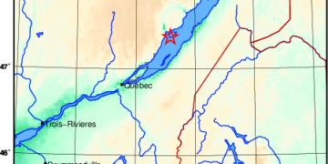هزة أرضية خفيفة تضرب منطقة “Charlevoix” صباح يوم الأحد
