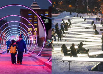 استكشف مجاناً مهرجان الأضواء “Luminothérapie” الذي يستمر لمدة 3 أشهر في مونتريال