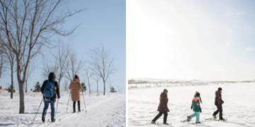 منتزه للتزلج المجاني و الأنشطة الثلجية خلال الشتاء في مونتريال