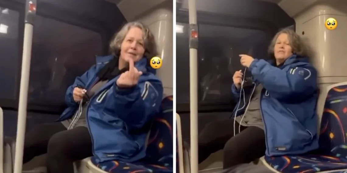 تعليقات عنصرية من امرأة في إحدى حافلات STM في مونتريال(فيديو)