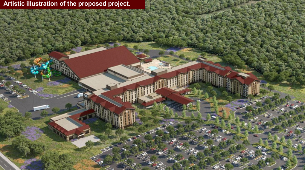 شركة أمريكية تبني منتجعاً مائياً ضخماً بتكلفة 350 مليون دولار