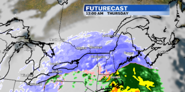 عاصفة ثلجية شديدة ستضرب معظم مناطق كيبيك يوم الأربعاء