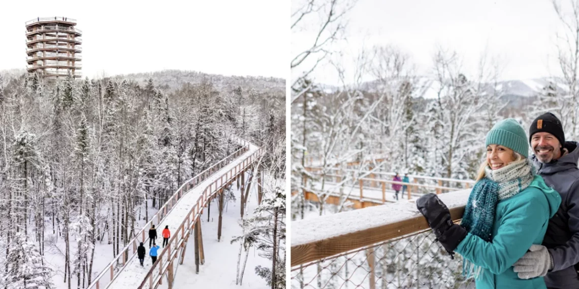 استكشف هذا المسار الساحر والأول من نوعه في أمريكا الشمالية بالقرب من مونتريال