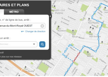 أداة جديدة لمساعدة سكان مونتريال على تتبع مسار الحافلات