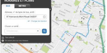 أداة جديدة لمساعدة سكان مونتريال على تتبع مسار الحافلات