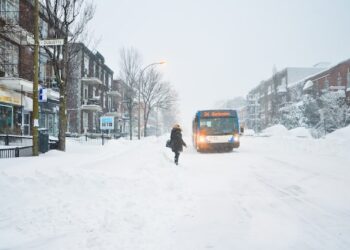 أبرد 10 أيام تم تسجيلها في مونتريال