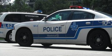 اعتقال شخصين بعد تخريب 18 سيارة تابعة لشرطة مونتريال