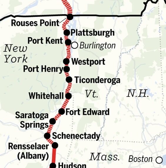استئناف رحلات القطار بين مونتريال و نيويورك