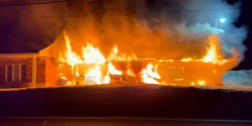 الشرطة تحقق في حريق منزل مشبوه شمال مونتريال