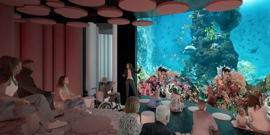 الإعلان عن افتتاح حديقة أسماك Aquarium على مستوى عالمي في مونتريال