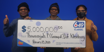 5 ملايين دولار من نصيب ٣ أشقاء