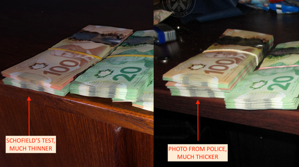 رجال شرطة يسرقون أموالا من مهرب مخدرات