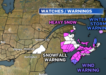 أجواء شتوية في مونتريال خلال عيد القديس باتريك (St. Paddy’s Day)