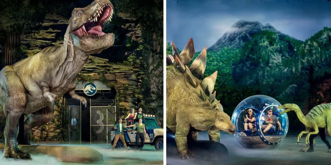 استكشف “Jurassic World” في مونتريال مع عشرات الديناصورات المذهلة