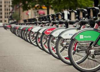 مونتريال توفر خدمة مشاركة الدراجات BIXI على مدار العام حتى في فصل الشتاء