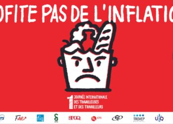 تظاهرة في مونتريال بسبب زيادة تكاليف المعيشة وارتفاع التضخم